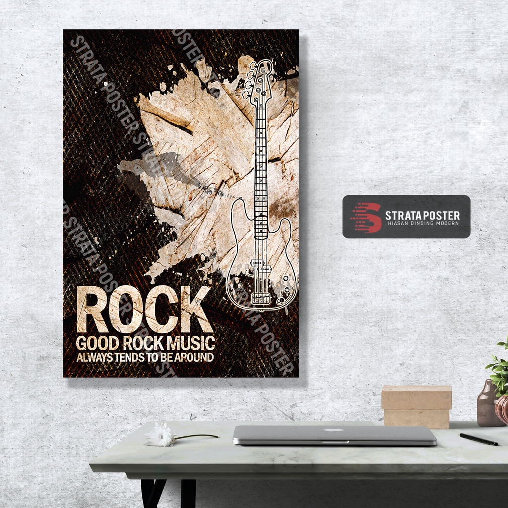 Jual Poster musik Hiasan dinding dekorasi ruangan Wall decor music