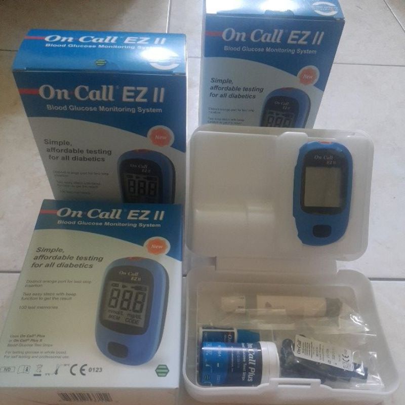 Jual Alat On Call EZ II ( Bonus 10 Strip ) | Shopee Indonesia