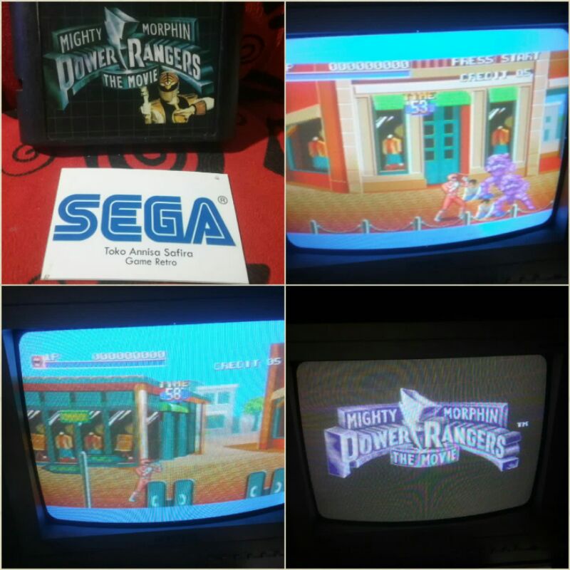 Power Rangers The Movie Sur Sega Game Gear – PAL, FR – Comme Neuf, Sans Blister