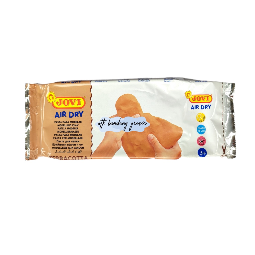 Jual Jovi Air Dry Modelling Clay 500 gr / Clay Lunak 500 gr / Tanah ...