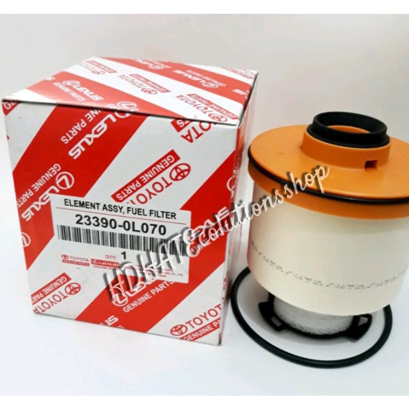 Jual Filter Saringan Solar Innova Reborn, Fortuner VRZ & Hilux Fuel ...
