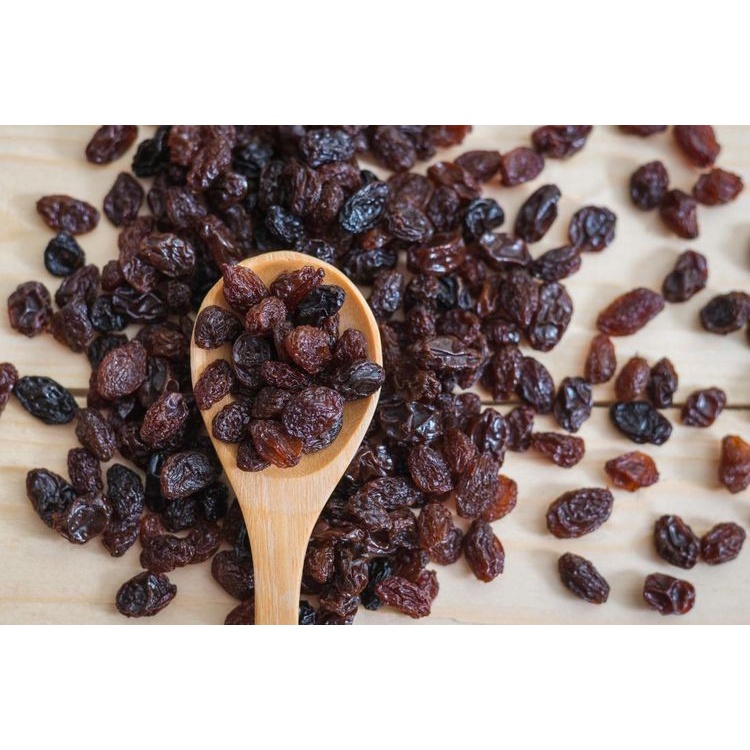 Jual Kismis hitam / topping Dark Raisin kemasan Repack 1 ons dan 250 gr ...