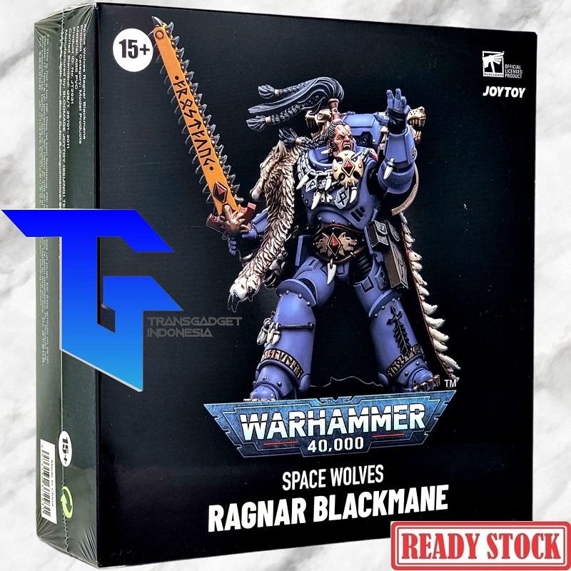 Jual Joytoy 118 Warhammer 40k Space Wolves Ragnar Blackmane Jt2931 Joy Toy Action Figure 7424