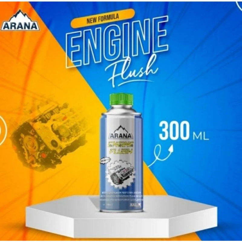 Jual Engine Flush ARANA / Pembersih / Penguras Oli Mesin (300ml ...