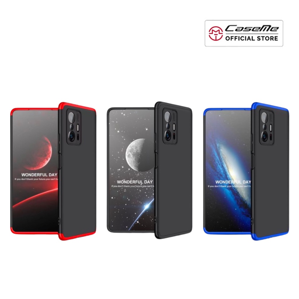 Custodia Yoedge Per Xiaomi 11T/11T Pro 5G Con Protezione Schermo Integrata - Cover 360° Rosa, TPU Trasparente E PC Posteriore - 2