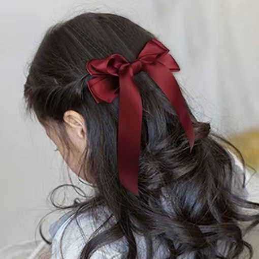 Jual Aksesoris Rambut Wanita Model Pita Warna Merah Casual | Shopee ...