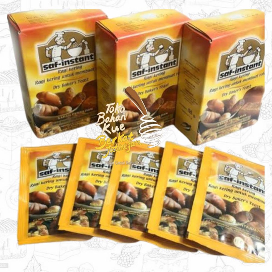 Jual RAGI KERING SAF INSTAN 11 GR / INSTANT DRY YEAST ROTI DONUT DONAT