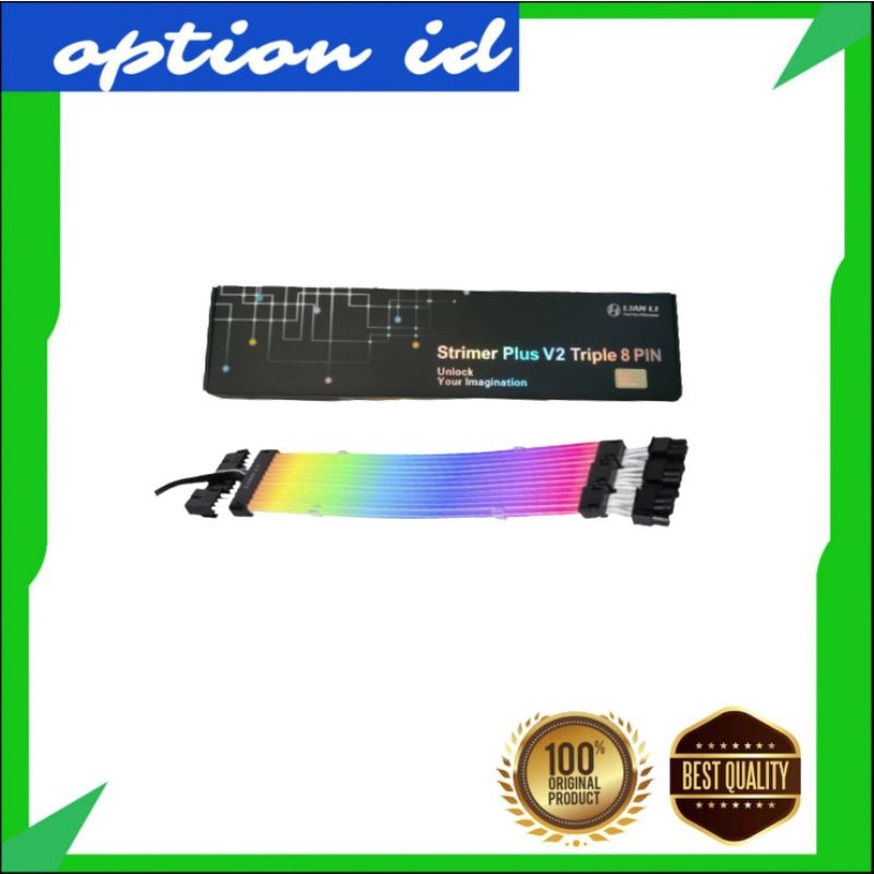 Jual Kabel LIAN LI Strimer Plus V2 | Addressable RGB Extension Triple 8 ...