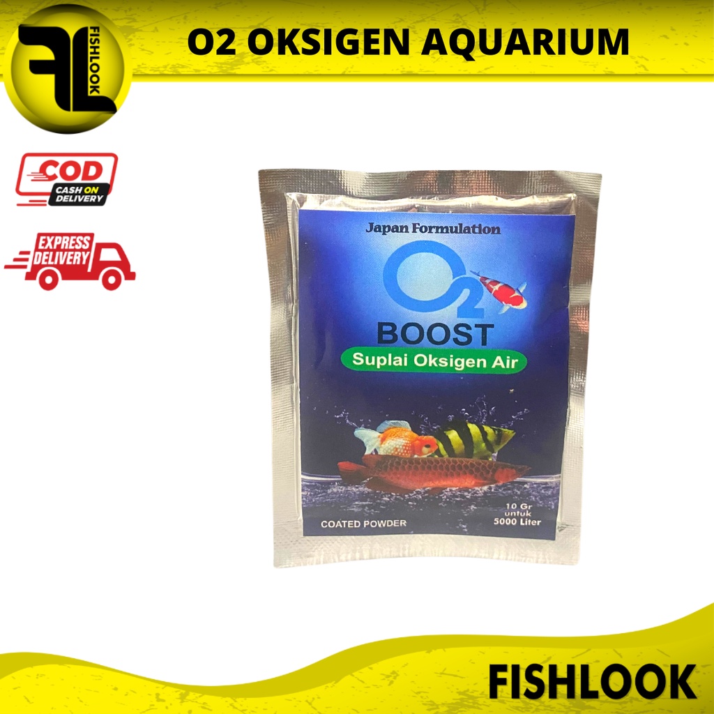 Jual O2 Boost Bubuk Serbuk Oksigen Aquarium Kolam Ikan Koi Aquascape ...