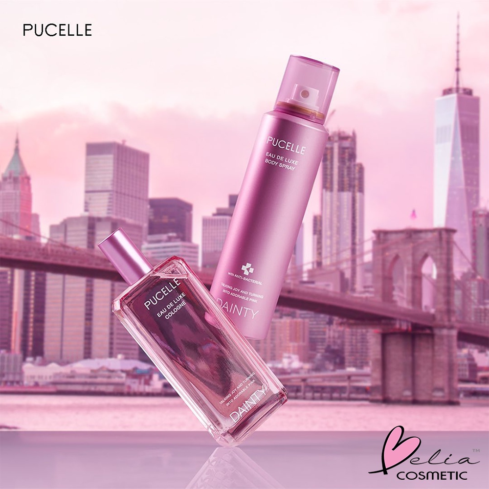 Body Spray Pucelle Perfume Pink Pucelle Body Mist Blooming Blossom