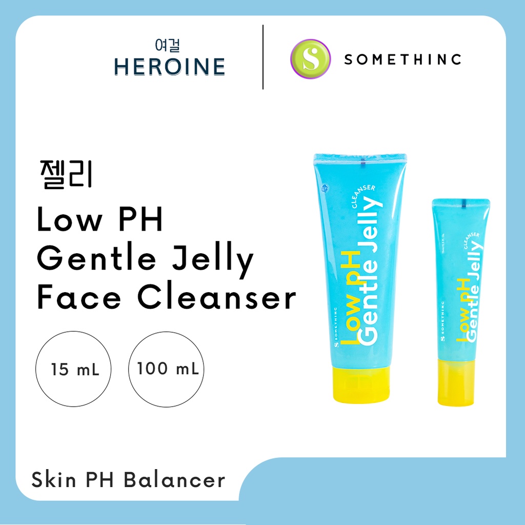 Jual Somethinc Low pH Gentle Jelly Cleanser 15mL & 100mL Facial wash cleanser Shopee Indonesia