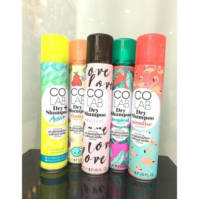 Jual Dry Shampoo CO LAB / COLAB UK 200ml / Shampo Kering | Shopee Indonesia