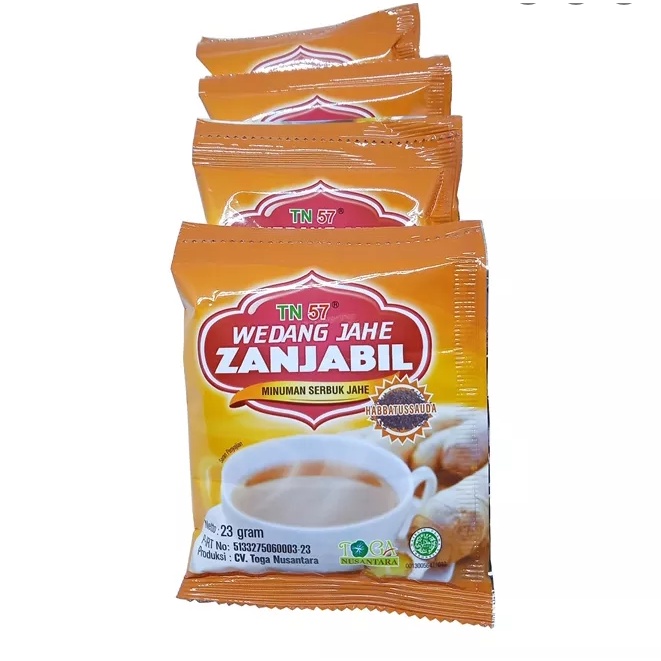 Jual Zanjabil TN 57 Wedang Jahe Minuman serbuk Jahe per RENCENG ...