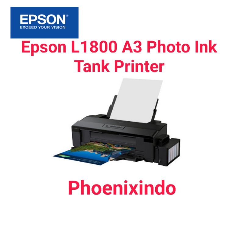 Jual Epson L1800 A3 Photo Ink Tank Printer Shopee Indonesia