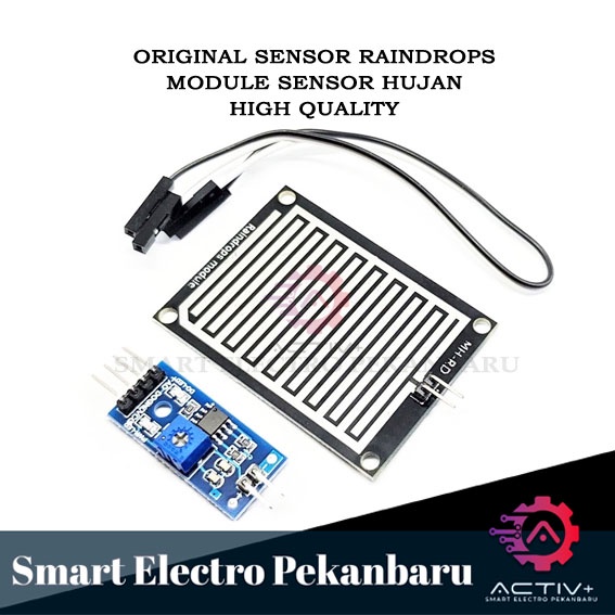 Jual ORIGINAL SENSOR RAINDROPS Modul Sensor Hujan Module MH-RD Sensor ...