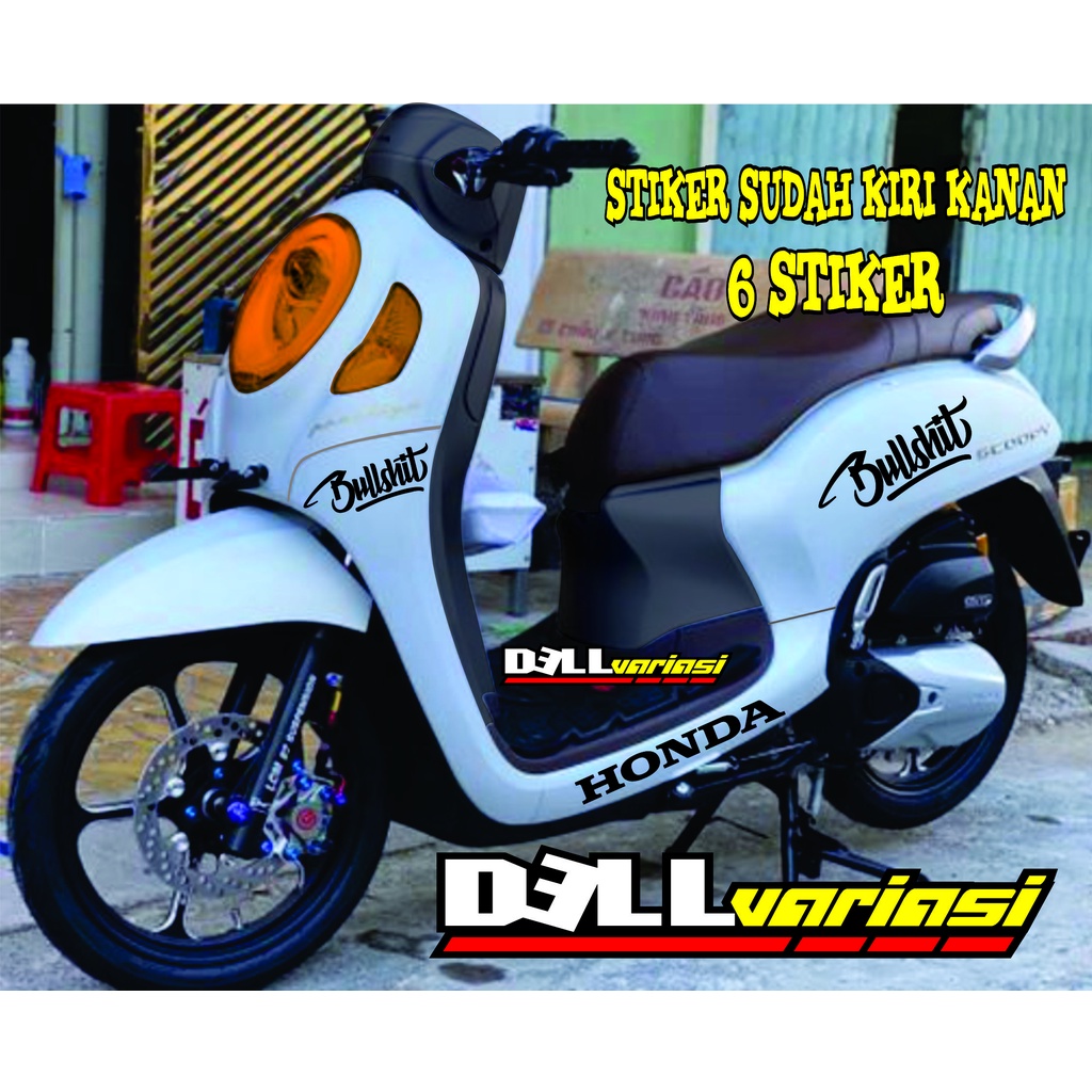 Jual STIKER SCOOPY / STRIPING SCOOPY / CUTTING STIKER SCOOPY BULSIT ...
