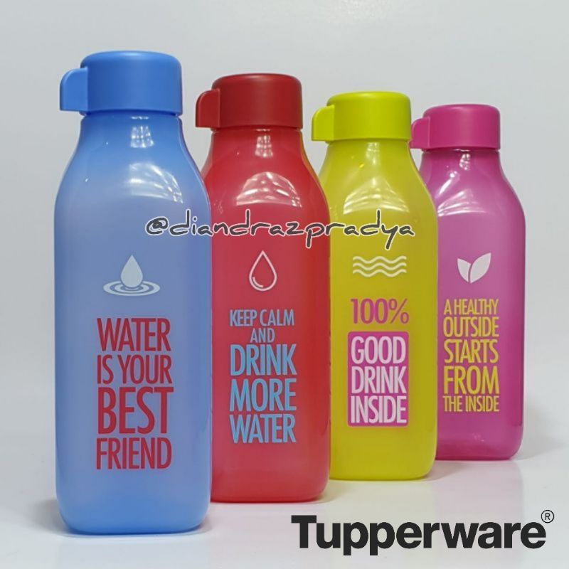 Jual Eco Square Tupperware Print 500 mL | Shopee Indonesia
