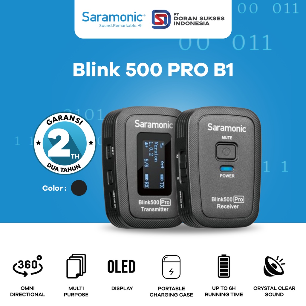 Jual Saramonic Blink 500 PRO B1 | Shopee Indonesia