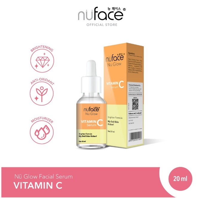 Jual Nuface Nu Glow Vitamin C Face Serum 20ml | Shopee Indonesia