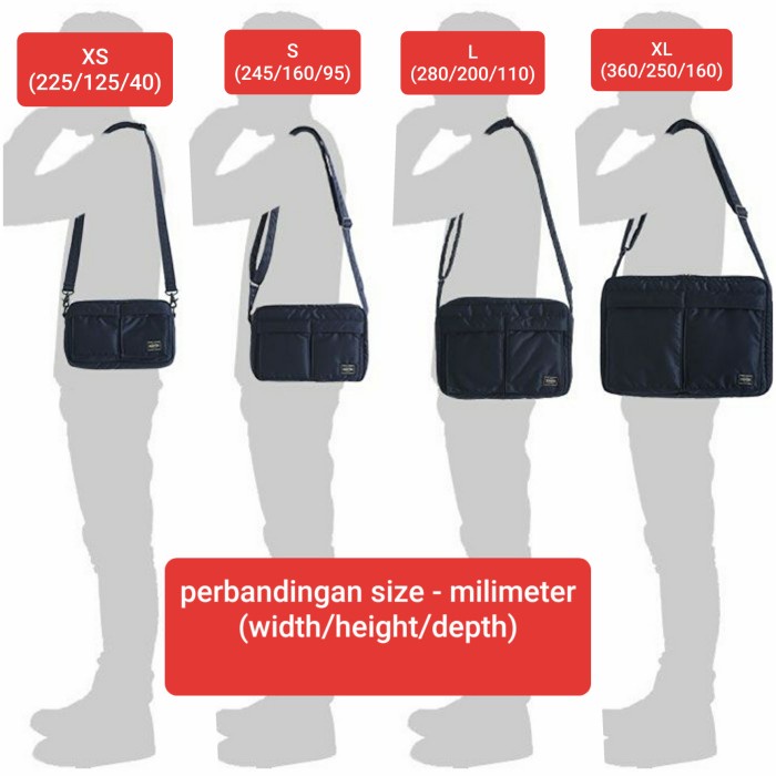 Jual porter bag hot sale