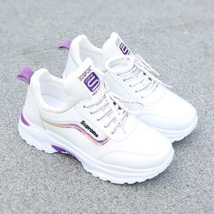 Jual Sepatu Sneakers Wanita Terbaru SUPROME | Shopee Indonesia
