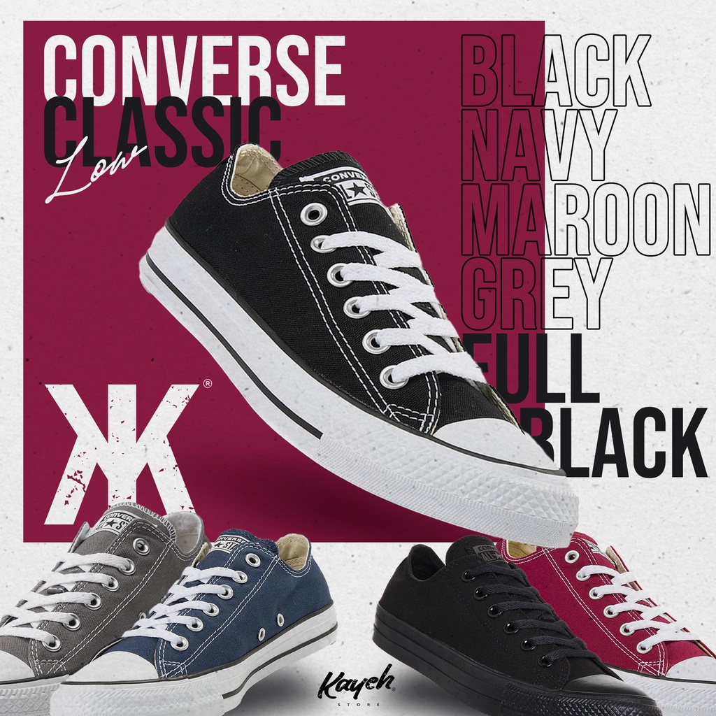 Jual GRADE ORIGINAL SEPATU CONVERSE ALLSTAR LOW IMPORT VIETNAM Shopee Indonesia