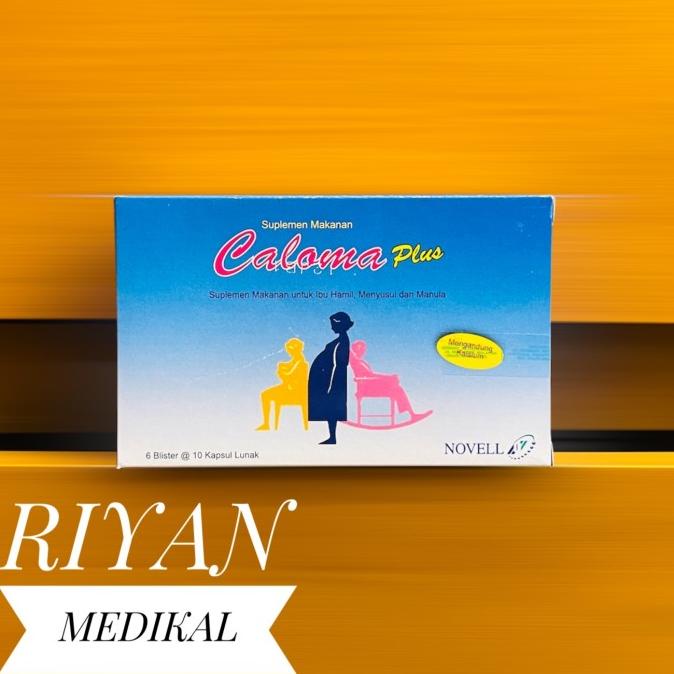Jual TERMURAH!!! CALOMA PLUS BOX 60 KAPSUL | Shopee Indonesia