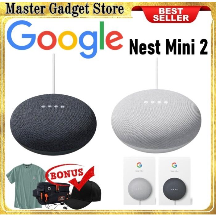 Jual Google Nest Mini 2 - 2nd Generation Home Smart Speaker ORIGINAL ...