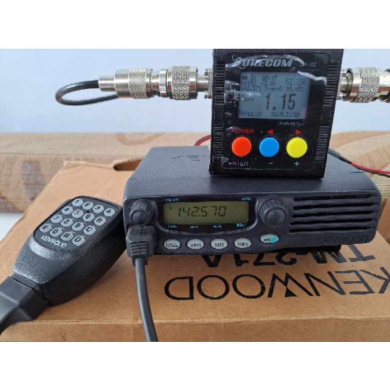 Jual RADIO RIG KENWOOD TM 271 60 WATT NORMAL | Shopee Indonesia