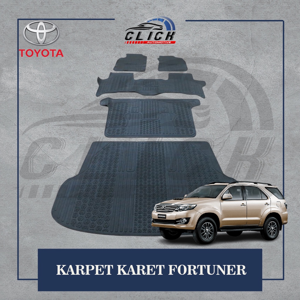 Jual Karpet Lantai Karet Fortuner All New Fortuner Vrz Trd Sportivo