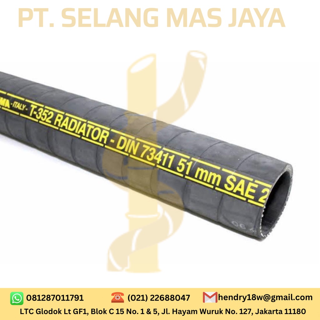 Jual Selang Radiator ukuran 1.3/16 inch - Alfagomma Hose Radiator ...