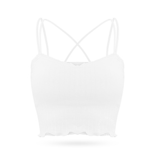 Jual Youhave Wimiu Tank Top Tanktop Tengtop Spaghetti Crop Top Croptop  Bralette Bh Sport Bra Sport Wanita Busa 100110 Original 2024