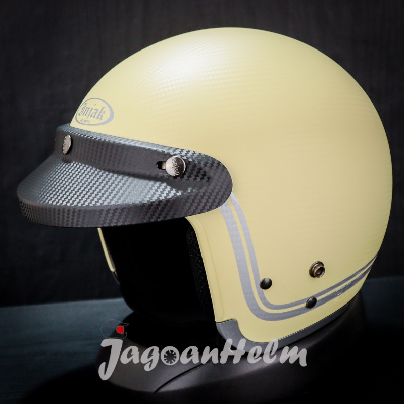 Jual HELM INJAK RETRO #002 ROUND | CREAM DOFF | BOGO CLASSIC | Shopee ...