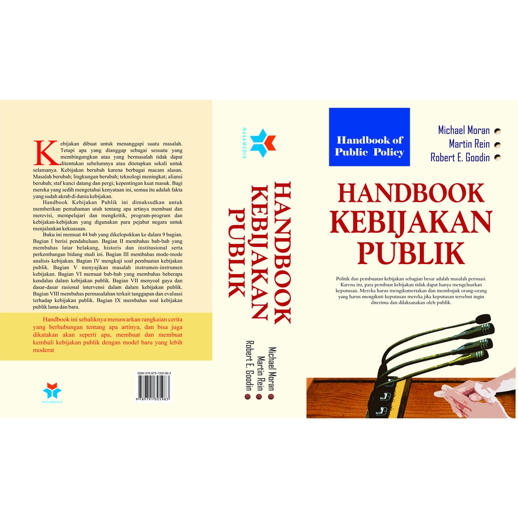 Jual Buku Original Handbook Kebijakan Publik (perguruan Tinggi Sosial ...