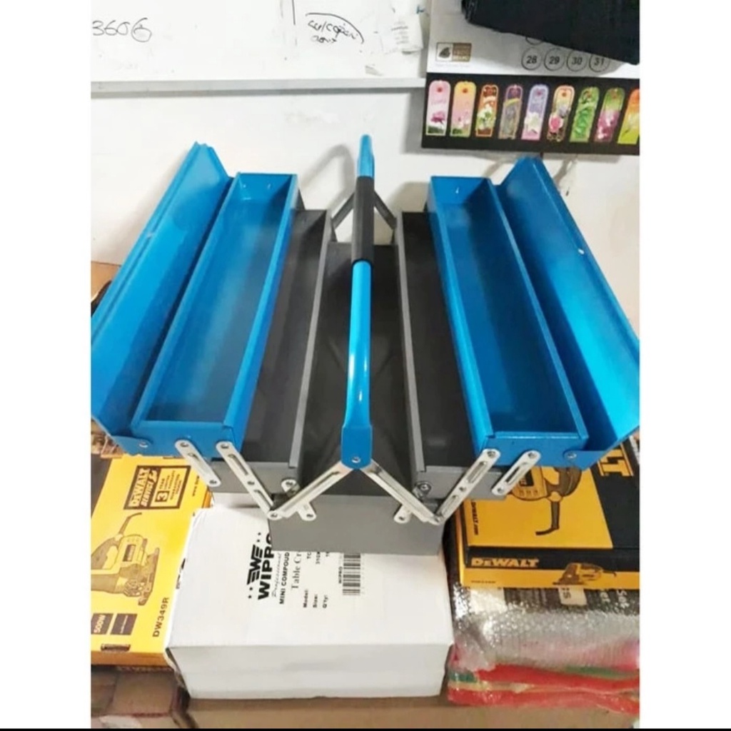 Jual heavy duty tool box TENKA susun 3 / kotak perkakas bahan plat ...