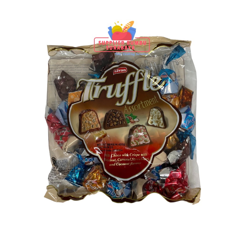 Jual Elvan Truffle Chocolate Assortment 400g Coklat Aneka Rasa Halal