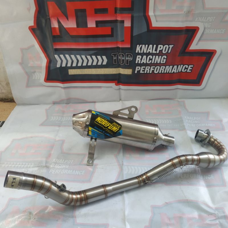 Jual KNALPOT RACING KLX 250 FULL SYSTEM | Shopee Indonesia