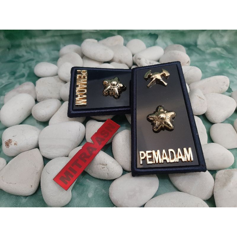 Jual Pangkat Pdh Pemadam Damkar 3D Kain Akrilik | Shopee Indonesia