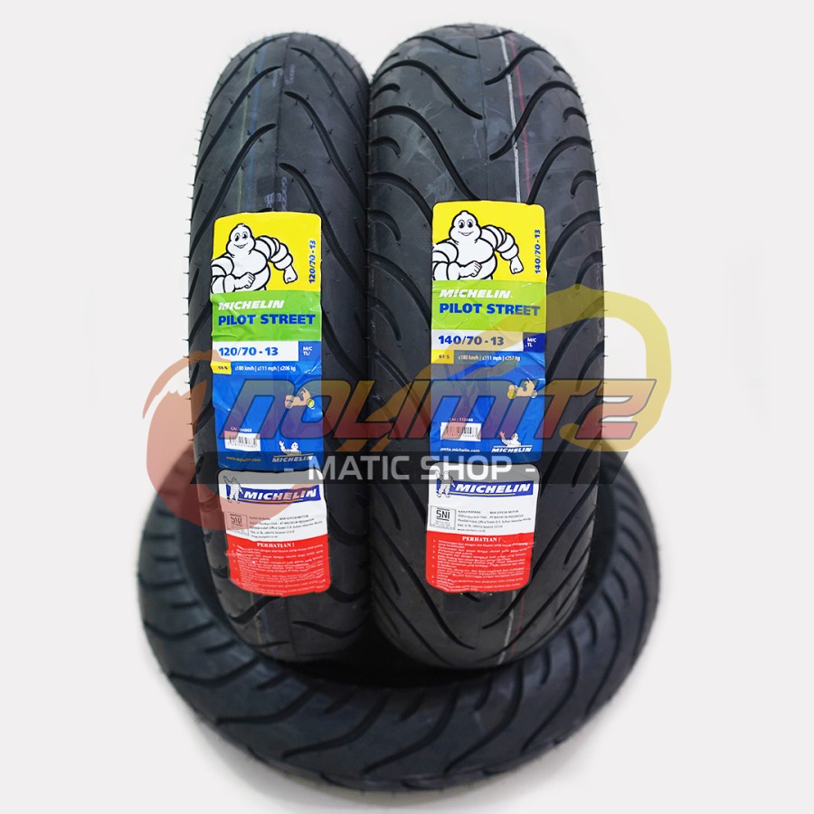 Jual Ban Motor Michelin Pilot Street 120 70 13 140 70 13