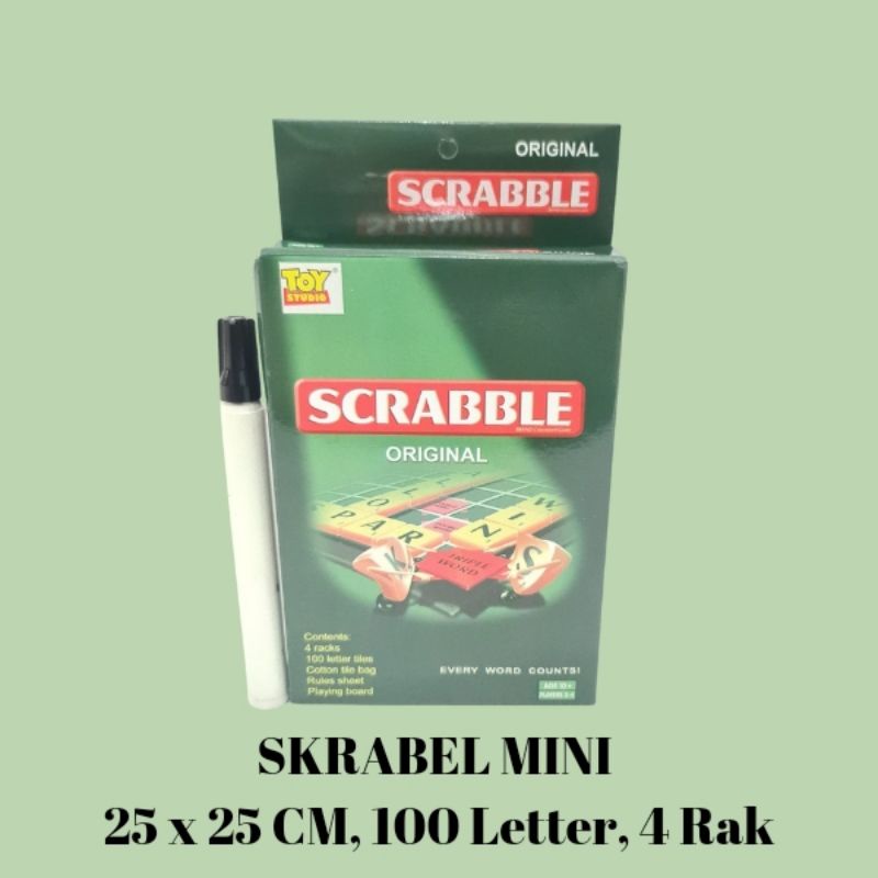 Jual Mainan Edukasi Skrabel Mini Murah | Shopee Indonesia