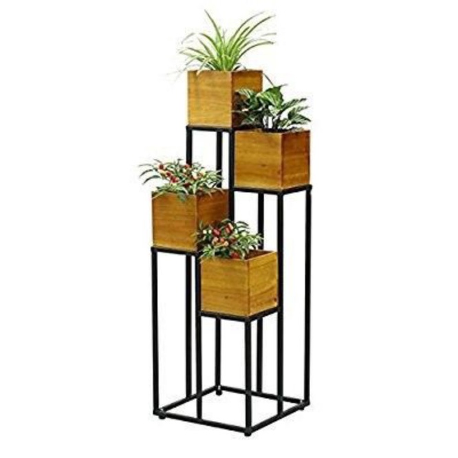 Jual Rak set 4 pot indoor partisi sekat penyekat ruangan multipleks ...