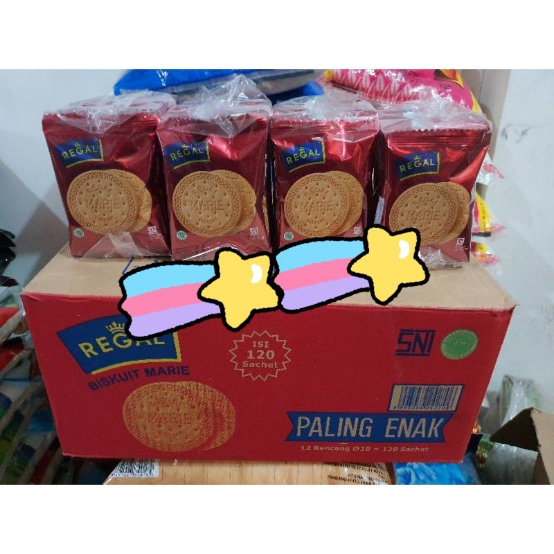 Jual Marie Regal 12 gram ( 1 dus isi 120 Pcs) | Shopee Indonesia