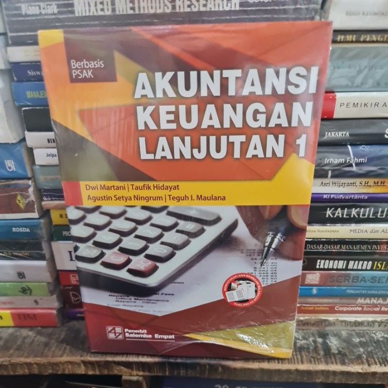 Jual Akuntansi Keuangan Lanjutan 1 Berbasis PSAK By Dwi Martani ...