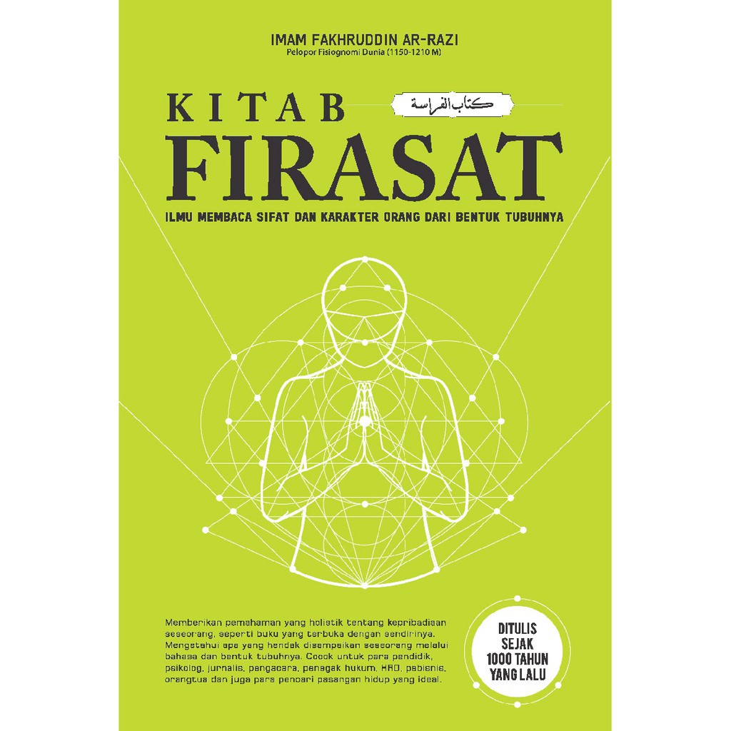 Jual KITAB FIRASAT - ILMU MEMBACA SIFAT DAN KARAKTER MANUSIA DARI ...