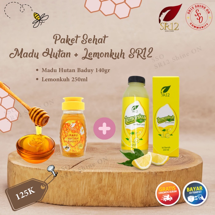 Jual Madu Hutan Baduy Lemonkuh Sr12 Minuman Kesehatan Daya Tahan Tubuh Paket Sehat 1 8497