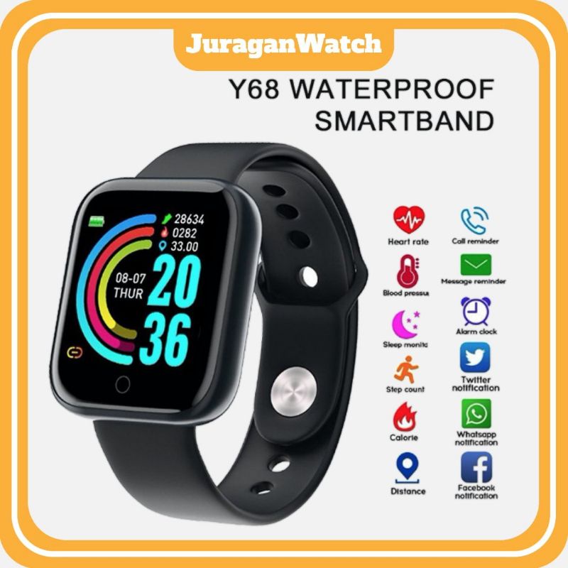 Jual Jam Tangan Hp Pintar Smartwatch Smart Watch Dz09 U9 A1 U10 V8 Y1 ...