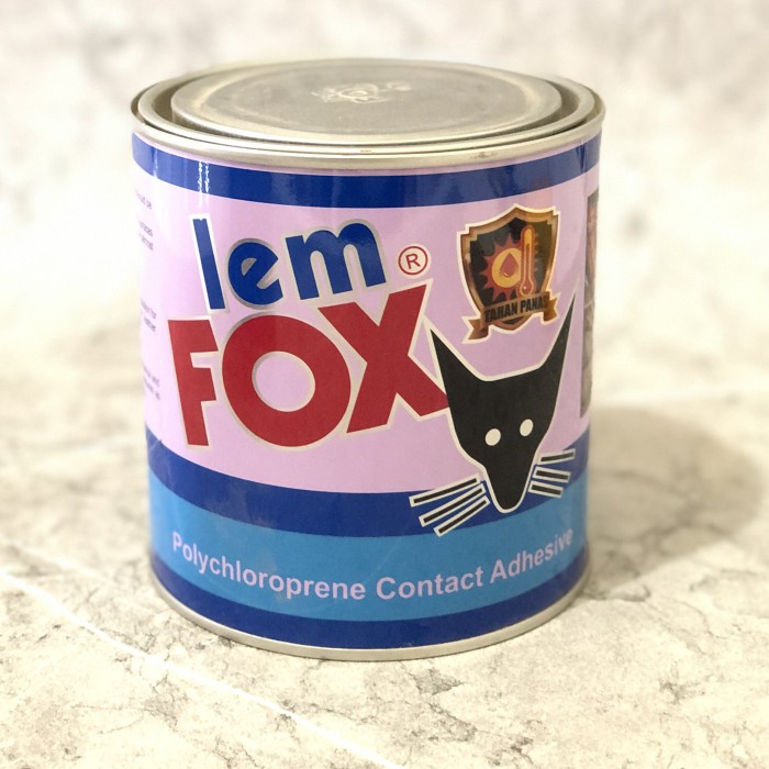 Jual Lem Kuning Lem Fox 600g 600 gram Kaleng Lem Aibon Lem Sepatu ...
