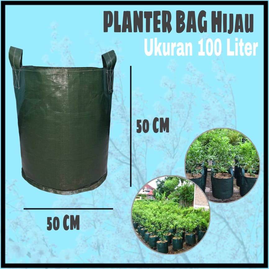 Jual Planter Bag Liter Ukuran X Hijau Army Shopee Indonesia