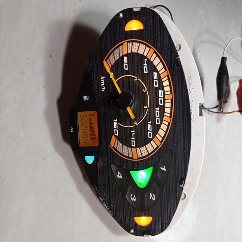 Jual mesin speedometer honda karisma X soket putih SECOND original siap