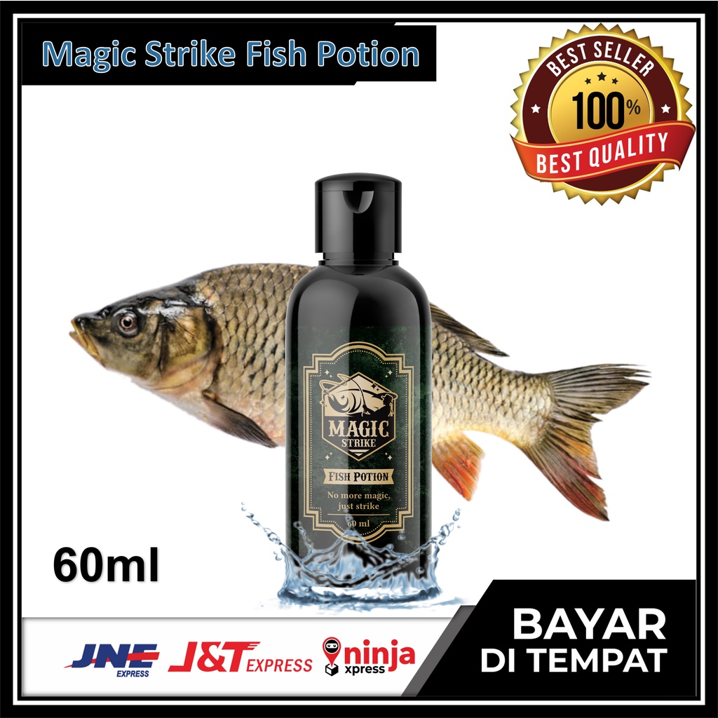 Jual Essen Magic Strike Fish Potion Umpan Mancing Ikan Mas Lele Bawal ...